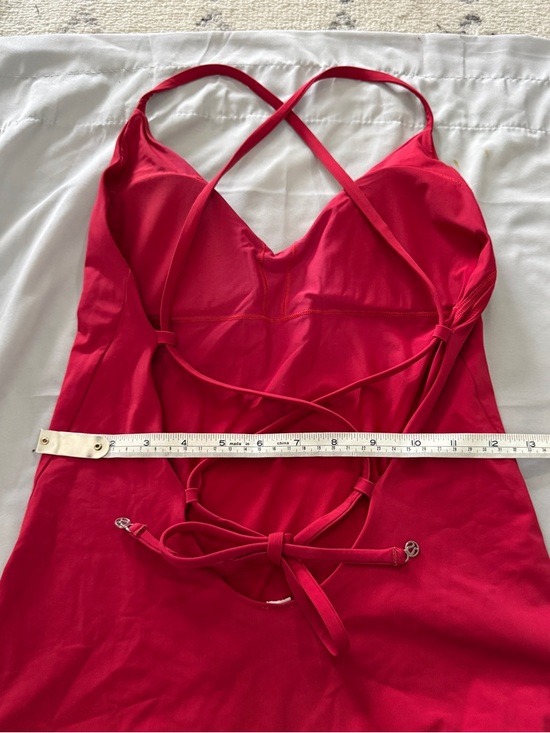 Lululemon Weave The Waves One Piece Swimsuit Red Strappy Back Small Sz 4-6? - Picture 8 of 12